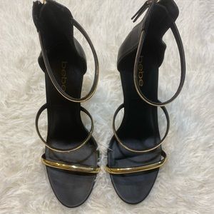 bebe Berdine Strappy Stiletto Sandal